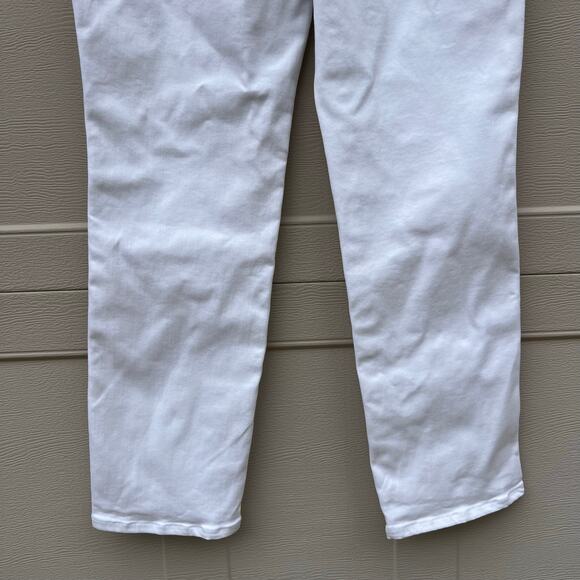 Chico’s DefineMe Denim Straight Leg Ankle Jeans White Women’s Size 1.5 (US 10) - Picture 9 of 10